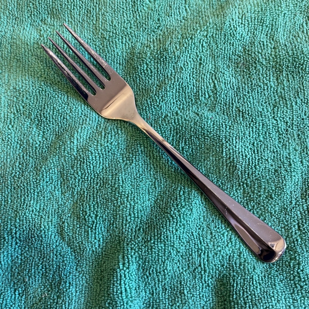 Gorham COLONIAL TIPT GLOSSY Salad Fork 7" Stainless Flatware 18/8 Design Studio